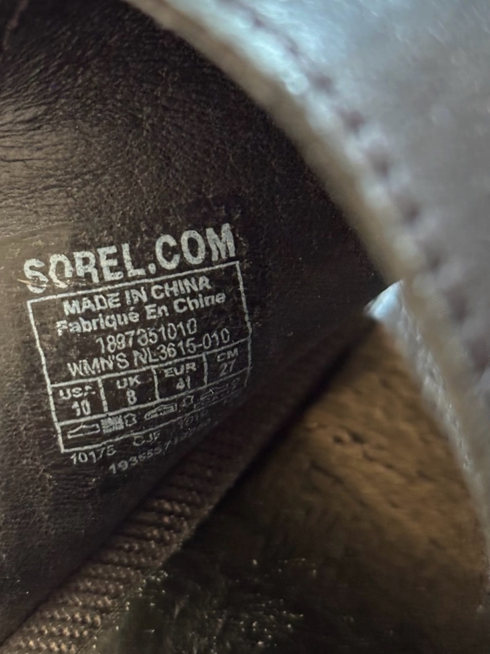 Sorel Sandals Womens 10 Joanie II Slingback Wedge Open Toe Black Leather Casual - Picture 6 of 9